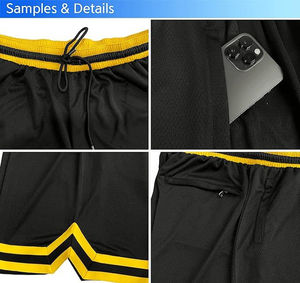 Pantalones Cortos Deportivos Casuales de Secado Rápido para Hombre, Talla Grande, para Verano, con Logotipo Personalizado, para Baloncesto - Product Image 4