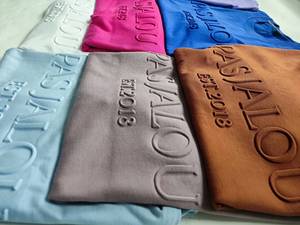 Camiseta de gran tamaño con estampado de hojaldre para hombre, ropa de calle de algodón personalizada OEM, camiseta con diseño 3D, proveedor de fábrica - Product Image 2