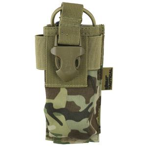 Pochette radio GPS - Pochette utilitaire MOLLE avec clip frontal BTP, boucle ABS et fixations arrière MOLLE, camouflage personnalisé - Product Image 1