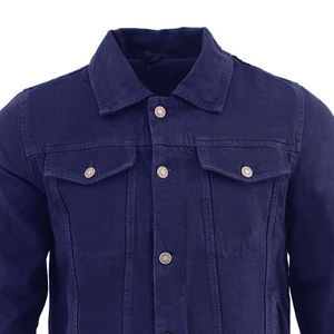 OEM ODM Men's <b>Black</b> Washed Denim <b>Jacket</b> Classic <b>Jean</b> <b>Jacket</b> Private Label OEM ODM Men's <b>Black</b> Washed Denim <b>Jacket</b> Classic - Product Image 6