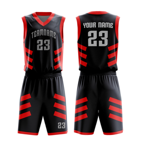 Los uniformes de baloncesto transpirables más vendidos en varios colores Diseño de logotipo personalizado disponible en Tallas grandes - Product Image 5