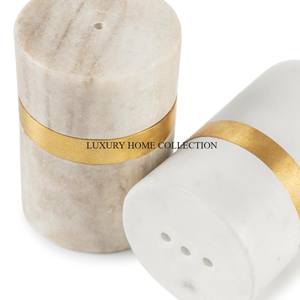 Juego de Salero y pimentero de metal duradero y elegante con un diseño elegante y propiedades resistentes al óxido para un uso duradero - Product Image 6