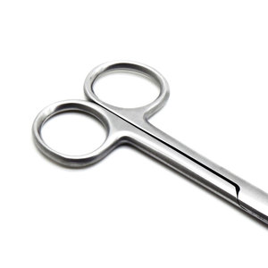 Tijeras médicas curvas de 5,5 pulgadas, instrumentos quirúrgicos afilados/romos, tijeras de acero inoxidable, procedimientos quirúrgicos - Product Image 4