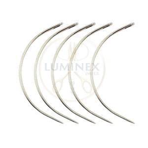 Agujas C de acero inoxidable de alta calidad para uso en el cabello Agujas C ligeras Agujas C más vendidas - Product Image 1