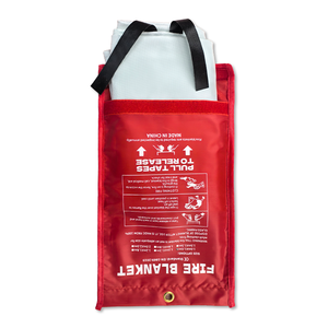 Emergency Fiberglass Fire <b>Blanket</b> 550C Heat Resistant Fire Fighting Equipment Customizable Size - Product Image 2
