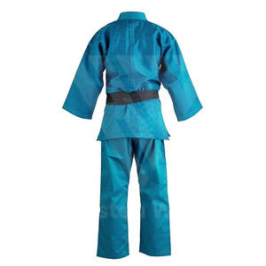 Uniforme de Judo 100% Algodón, Estructura de Costuras Resistentes, Calidad Premium, Ligero, Transpirable, Manga Larga - Product Image 3