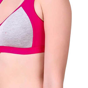 Sujetador deportivo para mujer de nuevo diseño de fabricante profesional, estilo Simple con logotipo personalizado, Sujetador deportivo de moda transpirable - Product Image 5