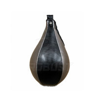 Sac de vitesse MMA personnalisable en cuir véritable de haute qualité Punching Ball Entraînement pivotant longue durée Caractéristiques Logo privé