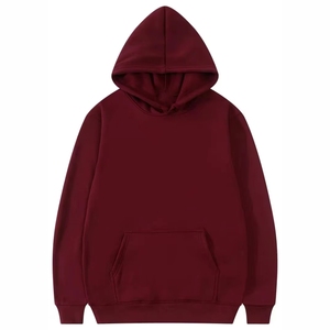 Pull à capuche pour hommes 100% coton de haute qualité Logo personnalisé brodé blanc lourd pour l'hiver - Product Image 1
