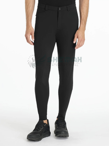 Pantalon d'équitation pour homme, coupe décontractée professionnelle, léger, matière respirante et séchage rapide, ceinture flexible. - Product Image 3