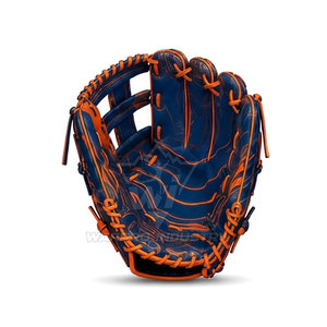 Gants de baseball professionnels pour l'entraînement, en cuir de qualité supérieure, durables, pour les joueurs de terrain intérieur et extérieur. - Product Image 2