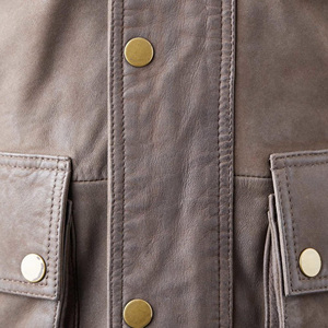 เสื้อแจ็คเก็ตมอเตอร์ไซค์ฤดูหนาวสำหรับผู้ชาย คอปกแบบมีฮู้ด กันลม ระบายอากาศได้ดี ไซส์ใหญ่ ซิปหน้า ลายสัตว์ ลายแกะ มีกระเป๋าหน้า - Product Image 4