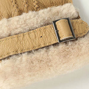 Guantes de cuero a prueba de viento para pantalla táctil-Guantes antideslizantes de alta calidad para fiestas informales al aire libre Four Seasons con opciones personalizables - Product Image 4