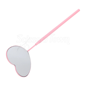 Espejo de pestañas en ángulo con reflejo claro de marca personalizada para un ajuste preciso de la línea de pestañas - Product Image 1