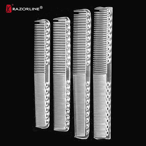 18Pcs Chuyên Nghiệp Cắt Tóc Lược Set-Chịu Nhiệt Thời Trang Salon Lược Trong Suốt PC Chất Liệu - Product Image 4