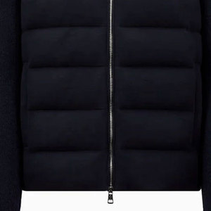 Chaqueta Cárdigan Unisex de Moda, Cierre de Cremallera Informal, Cuello Alto, Tela de Lona, Tinte Liso, Lavada, Logotipo Frontal, Invierno, Otoño, Anti-UV - Product Image 4
