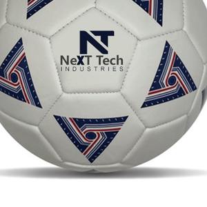 Balón de entrenamiento de fútbol de Next Tech Industries, material de PU para fines de entrenamiento con diseño personalizado y logotipo personalizado - Product Image 6
