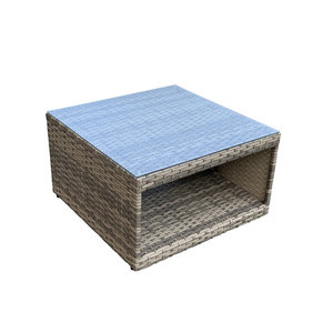 Ensemble de jardin en rotin Eastford 9 pièces table et chaise en plastique durable avec coussins en corde plusieurs options de sièges Vietnam - Product Image 3