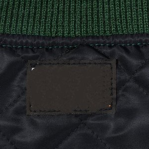 Ventas al por mayor verde personalizado bordado Diseño Varsity chaquetas de los hombres de moda Letterman hombre chaquetas causales chaquetas para hombre transpirable - Product Image 6