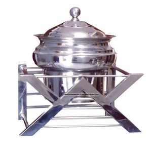 Plat de service rond pour buffet indien, chauffe-plats pour traiteur, équipement de restauration pour mariage et fête à prix avantageux - Product Image 6