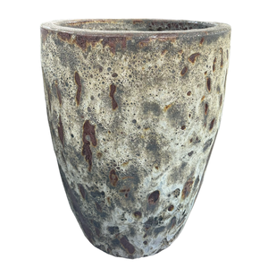 Florero vietnamita precio barato grandes macetas esmaltadas Atlantis con el estilo moderno de decoraciones de cerámica para el hogar - Product Image 1