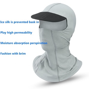 Wholesale Ice Silk Balaclava Uv Resistence Cooling Summer Breathable Balaclava for Men Women - Product Image 6