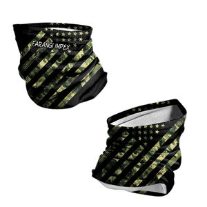 Vente en gros de bandanas sans couture de haute qualité avec logo imprimé personnalisé cache-cou de chasse de pêche impression par sublimation polyester spandex - Product Image 2
