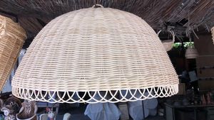 Intérieurs décoratifs brillent avec lampe en bambou style fait main créant un éclairage écologique pour les maisons resorts restaurants et intérieur confortable - Product Image 3