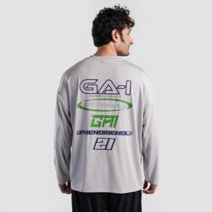 Maillot de sport gris clair Swift Mode - Product Image 4