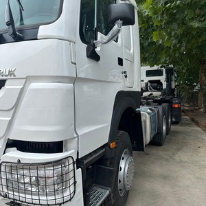 Sinotruk HOWO รถดัมพ์บรรทุกหนัก30ตัน, 8X8ยูโร5ล้อขับเคลื่อน6x4ล้อน้ำมันดีเซลขนาดเล็กพวงมาลัยซ้ายใหม่รถแทรคเตอร์ด้วยตนเอง - Product Image 3