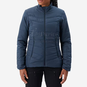 Veste matelassée en coton de haute qualité pour femmes Veste matelassée en coton respirante au design personnalisé pour femmes - Product Image 1