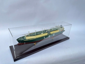 Modèle réduit de navire de méthanier en bois de haute qualité Gia Nhien Design personnalisé quantité minimale de commande bas Cadeau de fantaisie du fabricant - Product Image 6