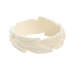 Newly Best Vintage Style Carved Flowers and Leaves Design Newly Acrylic Cuff Resin <b>Bangle</b> <b>Bracelet</b> Women's Jewelry for woman - Product Image 3