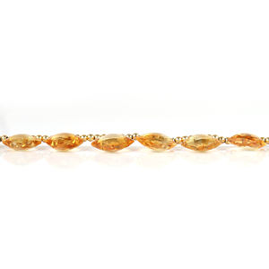 Piedra preciosa amarilla citrino Natural de alta calidad, tamaño libre, hilo de taladro facetado, corte de Briolette, cuentas fabulosas para hacer joyas - Product Image 4