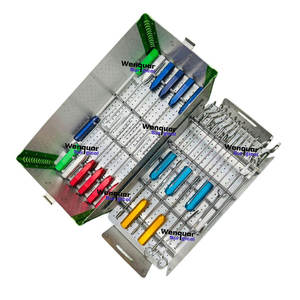 ชุดเครื่องมือผ่าตัดข้อไหล่แบบส่องกล้อง Arthrex ครบชุด ใหม่ กล่องอะลูมิเนียม Wenquar คุณภาพสูง เหล็กกล้าไร้สนิมเกรดเยอรมัน - Product Image 1