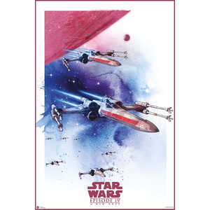Ensemble d'affiches de vaisseaux spatiaux Star Wars Épisode IV-VI de style moderne pour la décoration murale - Product Image 3