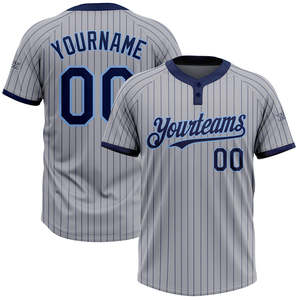 Camiseta de béisbol unisex personalizada botón en blanco transpirable uniforme de softball de talla grande para hombre impresión por sublimación de la mejor calidad - Product Image 1