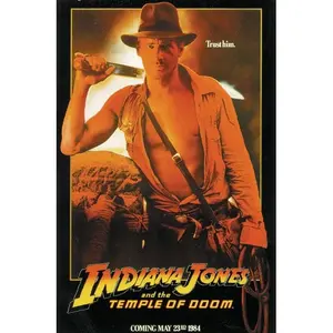 Tarjeta postal de Indiana Jones para decoración de pared con marco negro - Product Image 1