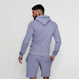 Conjunto de pantalones cortos y Sudadera con capucha de talla grande para hombre hecho a medida Summer Casual Out Door Wear Printed Technics Private Label para la venta - Product Image 5