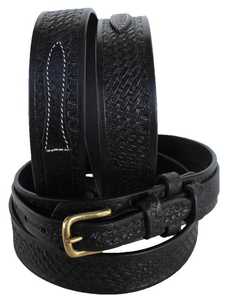 100% American Cow Hide Designer Western Black leather <b>Belt</b> with Hand Tooled <b>Work</b> for Men & Women Western <b>Belt</b> - Product Image 1