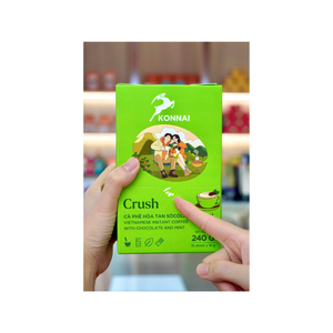กาแฟสำเร็จรูปคอนไน รสช็อกโกแลตมิ้นท์ ผสมโรบัสต้าและอาราบิก้าจากเวียดนาม รสชาติกลมกล่อม บรรจุกล่อง รับผลิตแบบ OEM ขายส่ง B2B ส่งออก - Product Image 4