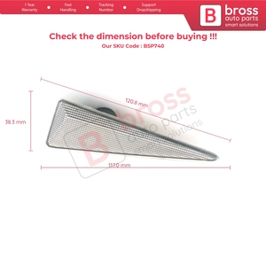 Luz Repetidora de Señalización Lateral Blanca BSP740 Derecha 8200027151 para - Product Image 6