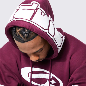 <b>Men</b> Autumn for Heavyweight 100%Cotton Fleece <b>Pullover</b> Drop Shoulder High Quality Custom Hoodie - Product Image 3