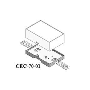 Boîte de contrôle industrielle électrique ABS de haute qualité CEC-70 boîtier en plastique à un prix raisonnable - Product Image 5