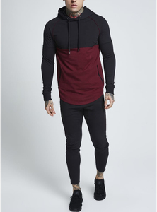 Precio más vendido Logo personalizado Hombres Chándales Nuevo diseño único Hombres Jersey Sweatsuit Street Wear Hombres Pullover Sweatsuit - Product Image 2