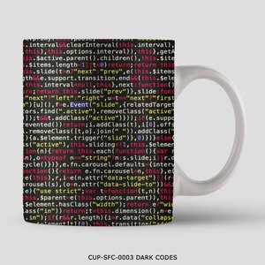 Tazza 351mil CUP-SFC-0003 codici scuri - Product Image 1