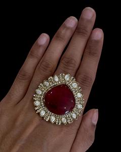 แหวนเพทายที่ทันสมัยสำหรับเด็กผู้หญิงแหวนเพชรแฟนซีหรูหราแหวนสวมนิ้วแฟนซีสำหรับงานปาร์ตี้และงานแต่งงาน - Product Image 6