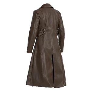 Nouveaux manteaux en cuir de vache tendance au design élégant, manteaux en cuir véritable sur mesure pour hommes, vente en gros de manteaux en cuir véritable de qualité supérieure - Product Image 2