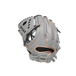 Gants de baseball en cuir, forte adhérence, légers, pour l'entraînement et la pratique quotidienne - Product Image 1