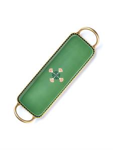 Bandeja Rectangular de Metal Ligera y Moderna de Estilo Indio con Diseño Elegante para Celebraciones y Eventos en el Hogar - Product Image 4